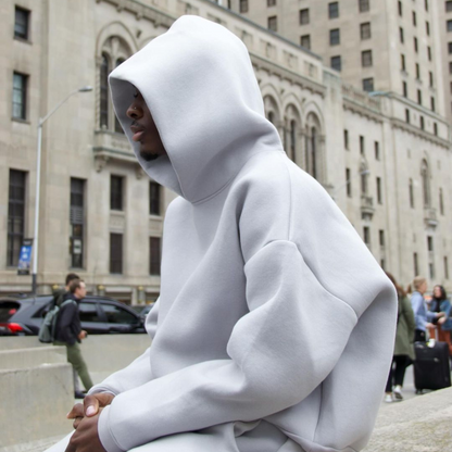 GREY OVERSIZED TRACKSUIT