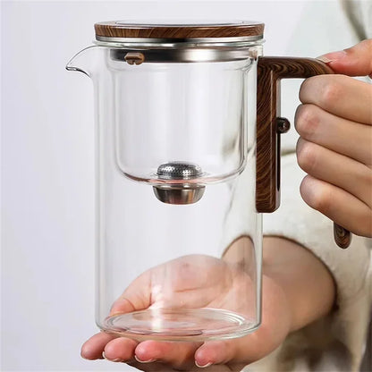 Forever Shop° Glass Teapot: Automatic Water Separation Glass Teapot